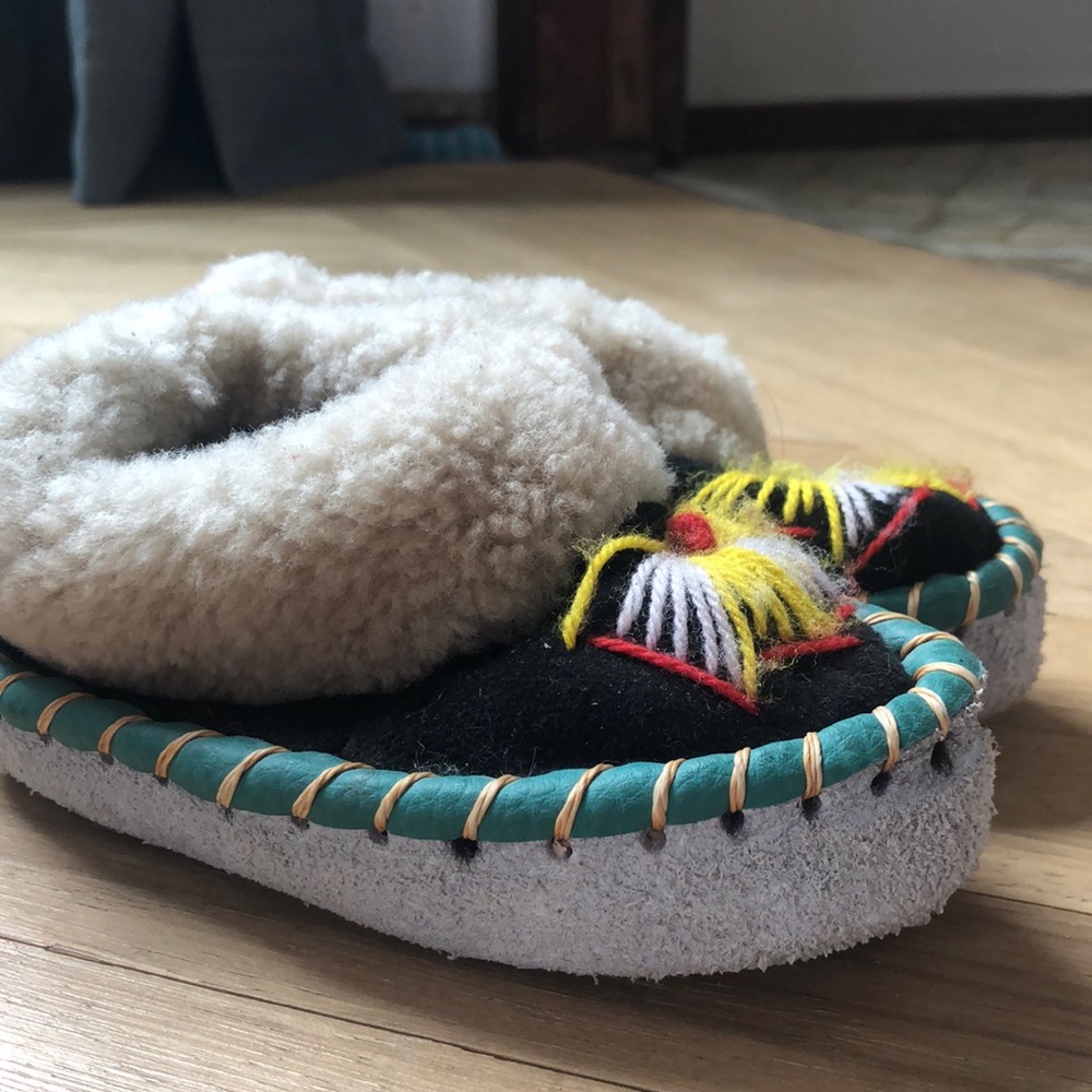 Vintage moccasin slippers